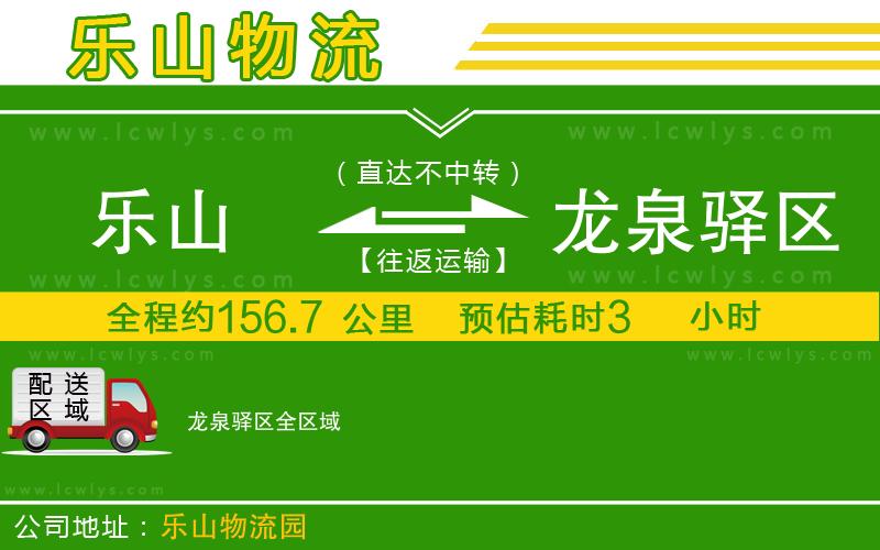 樂(lè)山到龍泉驛區(qū)物流公司