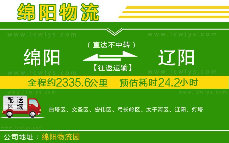 綿陽(yáng)到遼陽(yáng)貨運(yùn)公司