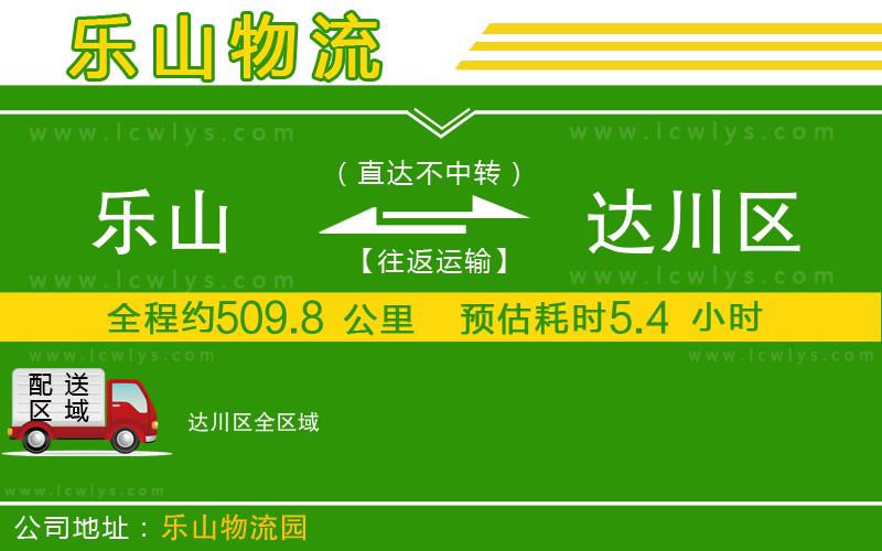樂山到達(dá)川區(qū)物流專線