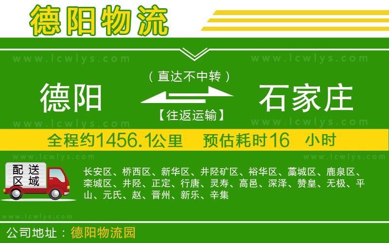 德陽(yáng)到石家莊物流專(zhuān)線