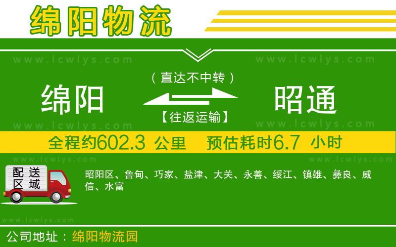 綿陽(yáng)到昭通物流專線