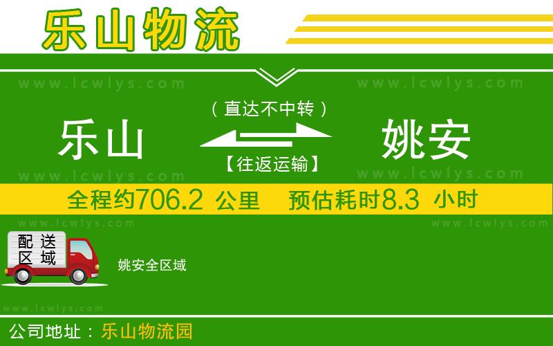 樂(lè)山到姚安物流專線
