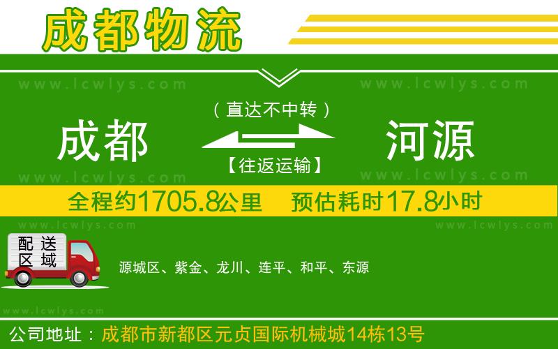 成都到河源專(zhuān)線(xiàn)